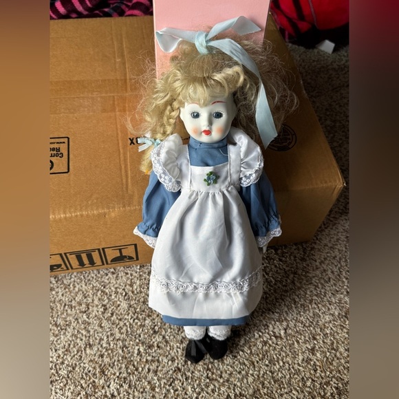 Collectible Doll by Balos Porcelain Bisque - Picture 9 of 10